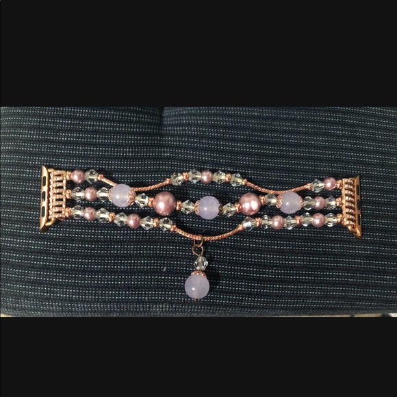 Apple Watch Beaded Wristband - Picture 1 of 2